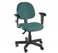 Cadeira para Escritrio Modelo Executivo com Rodzios e Braos Regulveis  APERFLEX 2.4 - EX/RB - Cor Preta