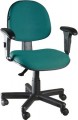 Cadeira para Escritório Modelo Executivo com Back System com Rodízios e Braços Reguláveis APERFLEX 2.5/EX/RB Cor Preta
