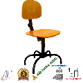 Cadeira para Costureira Ergonômica em Madeira Modelo Aranha Profissional Completa APERFLEX 3.4