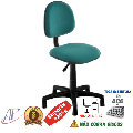 Cadeira para Costureira Ergonômica Profissional Completa Modelo Executiva - Cor Preta APERFLEX 2.4 PLUS